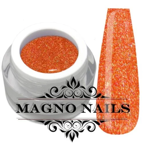 UV Gel - 4417 - Disco Glam Gel - Neon Orange